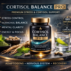 CORTISOL BALANCE PRO  Program regulacji stresu i poziomu kortyzolu